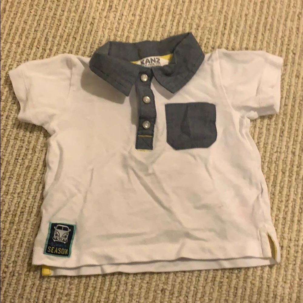 Kanz 6m collared tee
